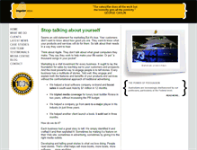Tablet Screenshot of imprintmedia.com.au